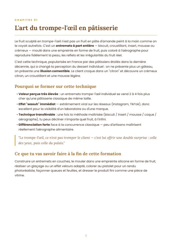 Fruits en Trompe-l'Œil — aperçu de la page 3